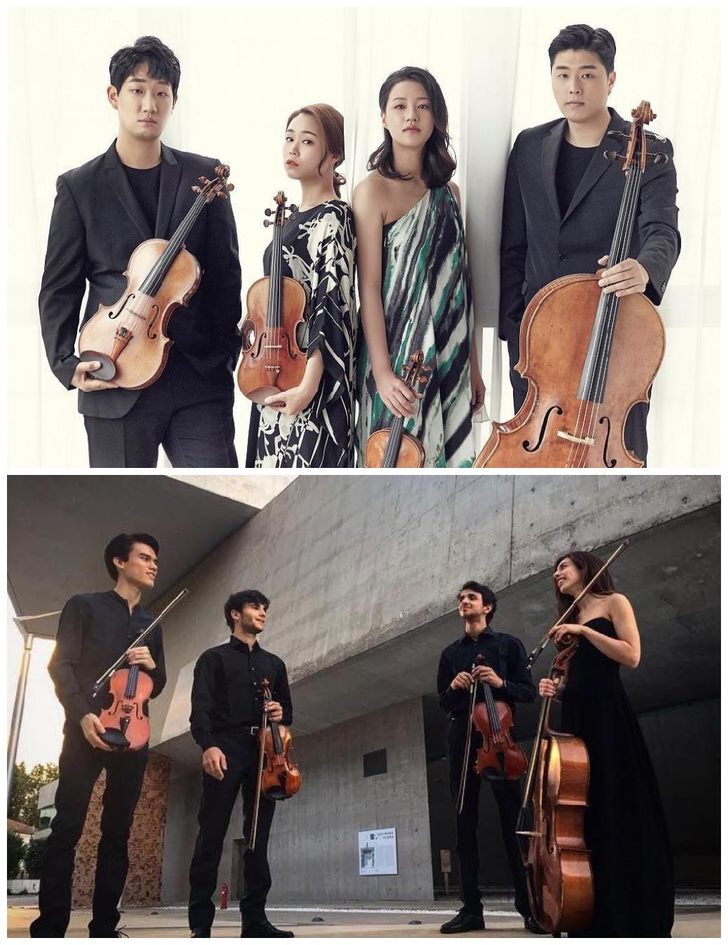 Abel Quartet e Quartetto Eos in concerto a Terni